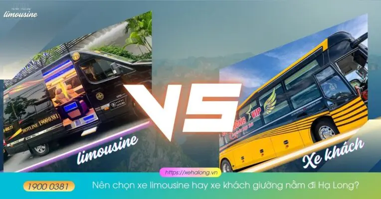 Nên chọn xe limousine hay xe khách giường nằm đi Hạ Long