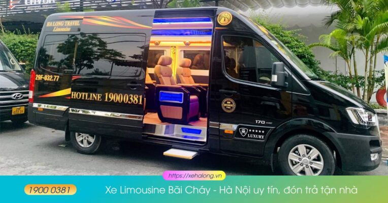 Xe Limousine Bãi Cháy - Hà Nội uy tín, đón trả tận nhà