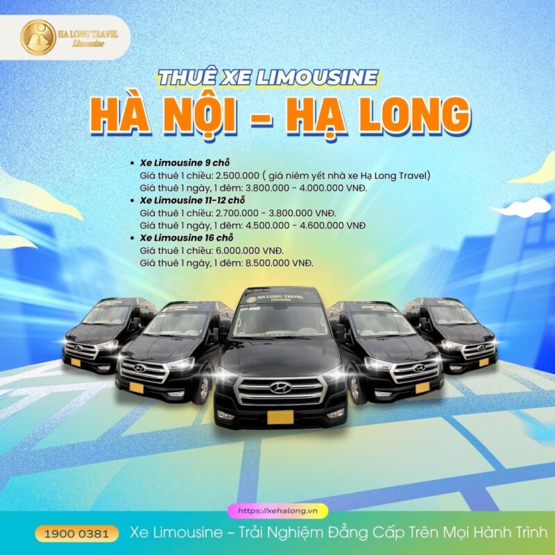 Các Loại Xe Thông Dụng Khi Thuê Xe Đi Hà Nội Hạ Long