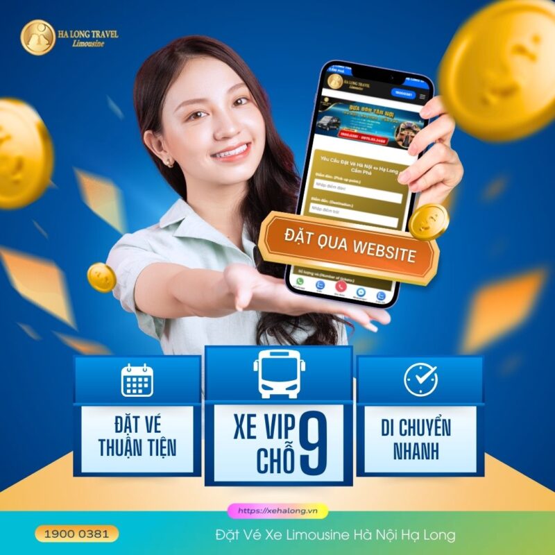 Đặt vé xe Limousine Hà Nội Hạ Long