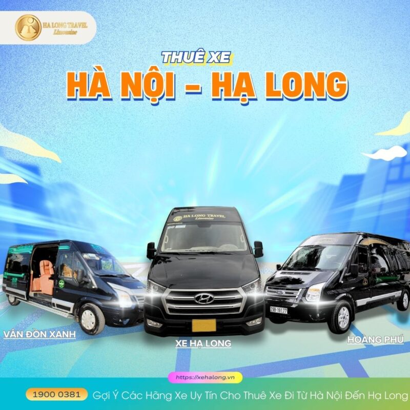 Gợi Ý Các Hãng Xe Uy Tín Cho Thuê Xe Đi Từ Hà Nội Đến Hạ Long