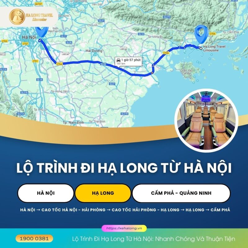 Lộ Trình Đi Hạ Long Từ Hà Nội Nhanh Chóng Và Thuận Tiện