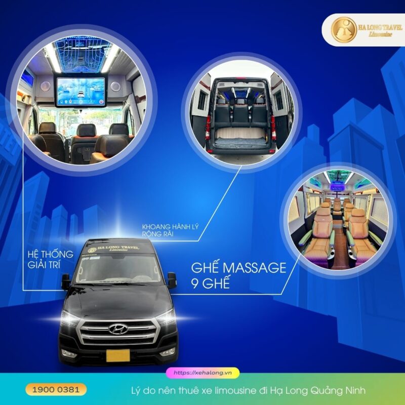 Lý do nên thuê xe limousine đi Hạ Long Quảng Ninh