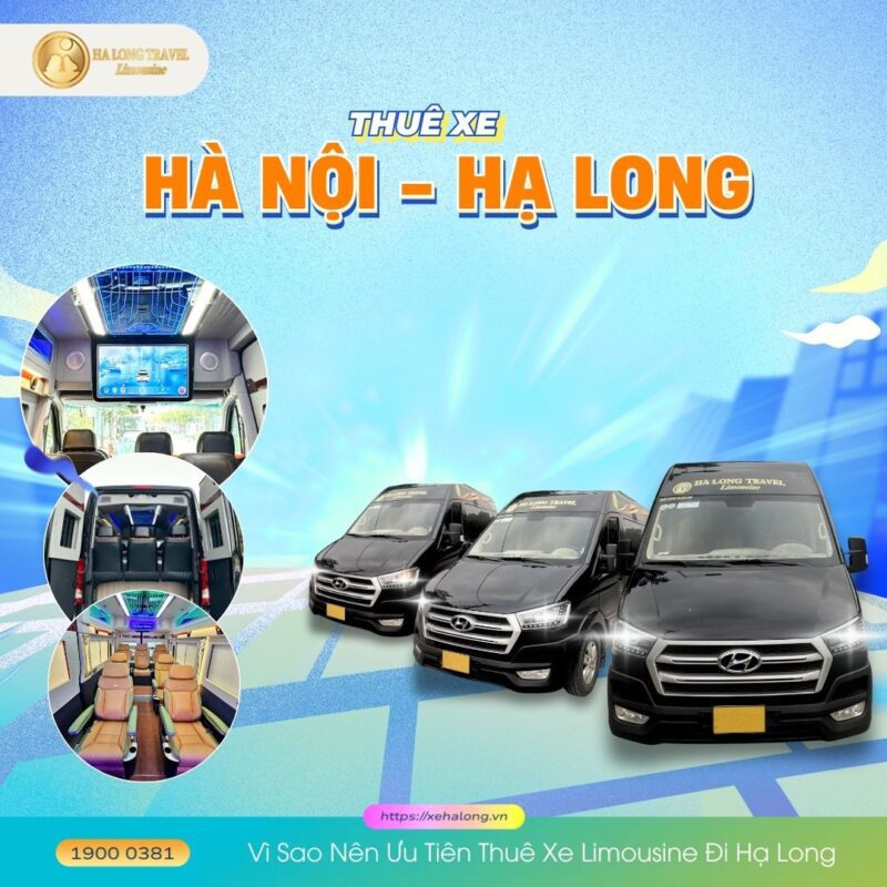 Vì Sao Nên Ưu Tiên Thuê Xe Limousine Đi Hạ Long