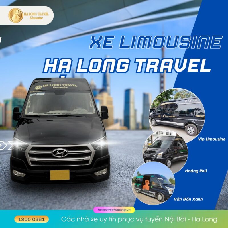 Các nhà xe uy tín phục vụ tuyến Nội Bài - Hạ Long