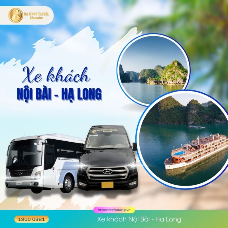 Các phương tiện di chuyển từ Nội Bài đi Hạ Long