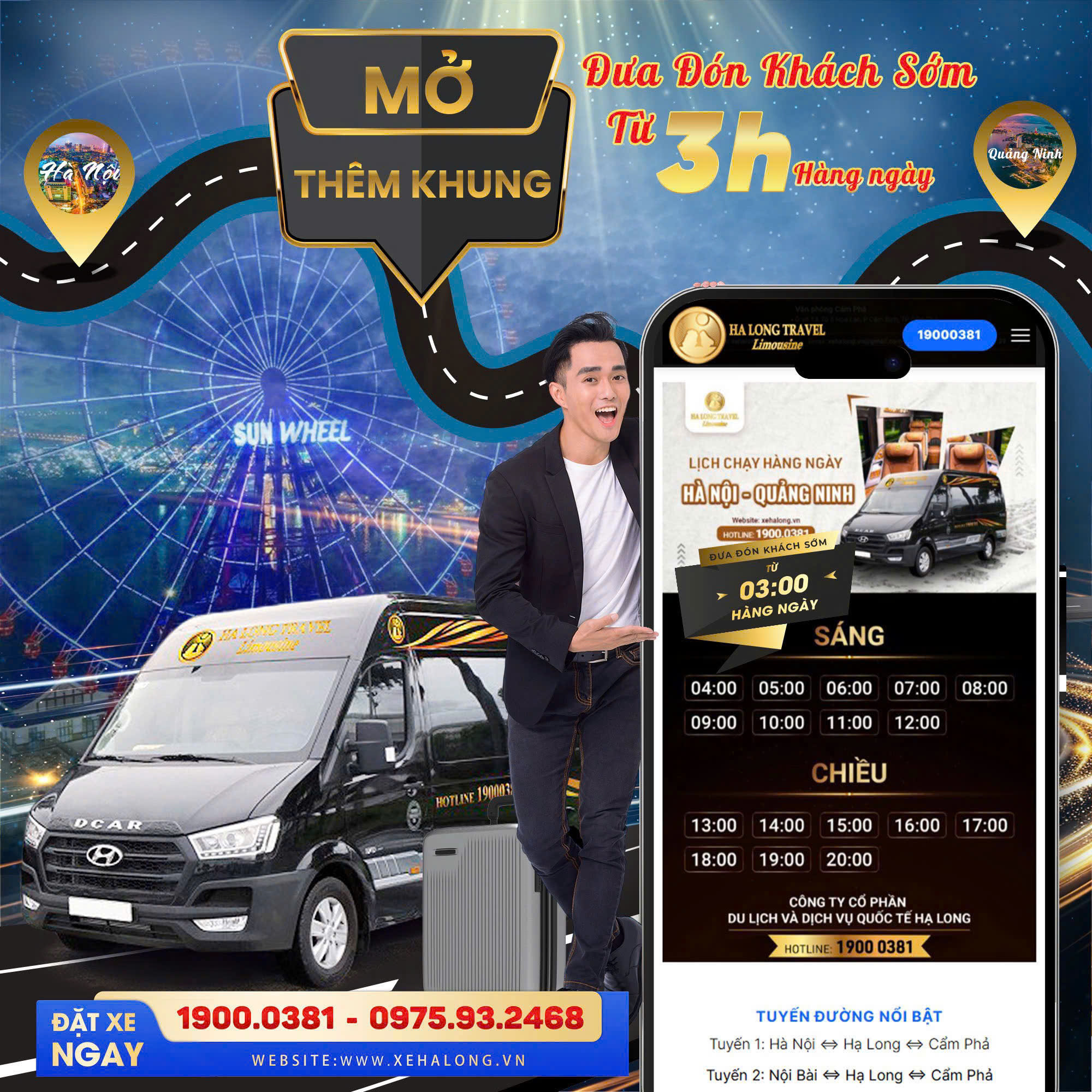 lich trinh chuyen 4h sang tu ha long di ha noi