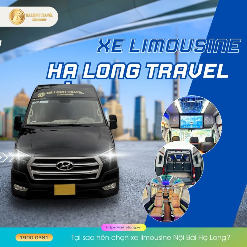 Tại sao nên chọn xe limousine Nội Bài Hạ Long?